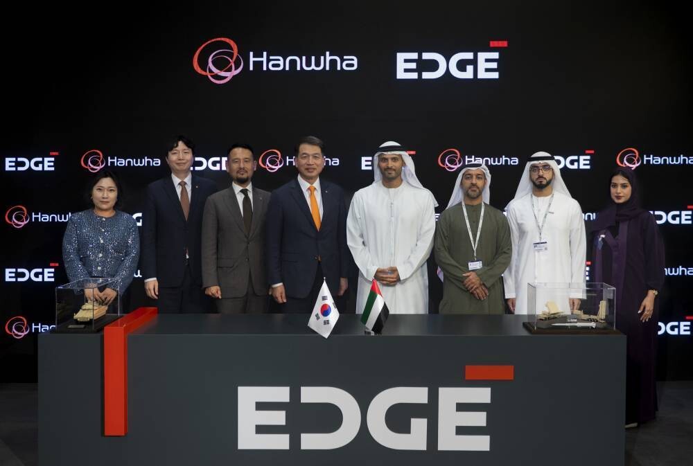 Edge Group and Hanwha Aerospace Sign Agreement