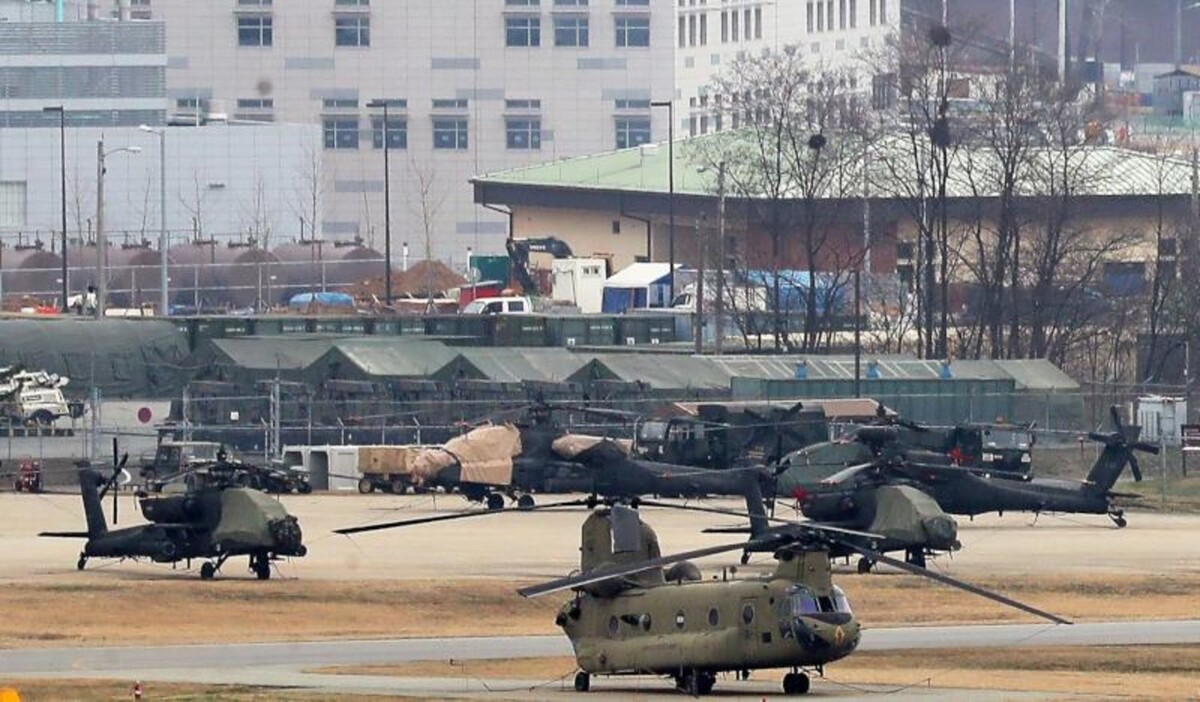 Начало совместных военных учений в Южной Корее