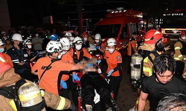 Смертельный пожар в отеле в Южной Корее унес семь жизней