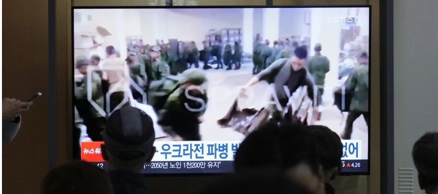 North Korean Troops Deployed to Russia for Training